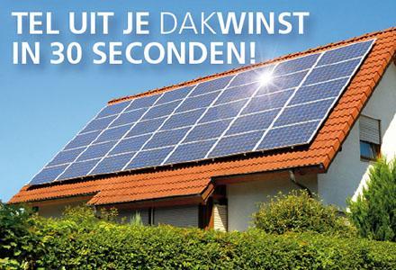 Tel uit je dakwinst in 30 seconden!